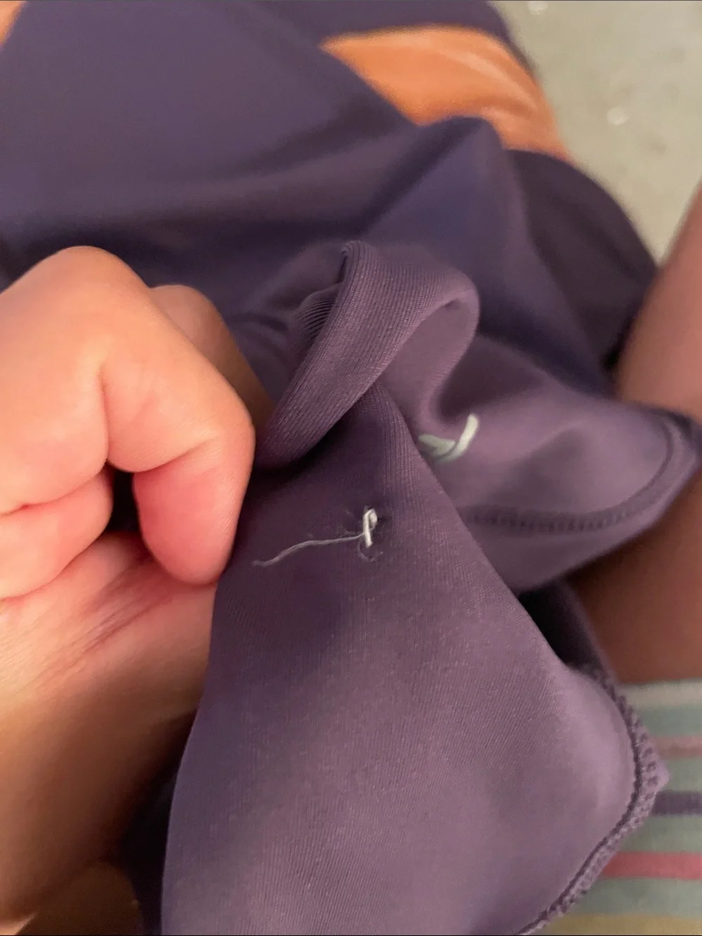 Old Navy Purple Flared Leggings